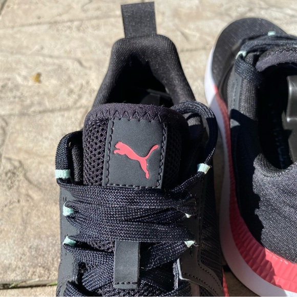 Puma Pacer Net Cage Black Running Shoes - Picture 11 of 13